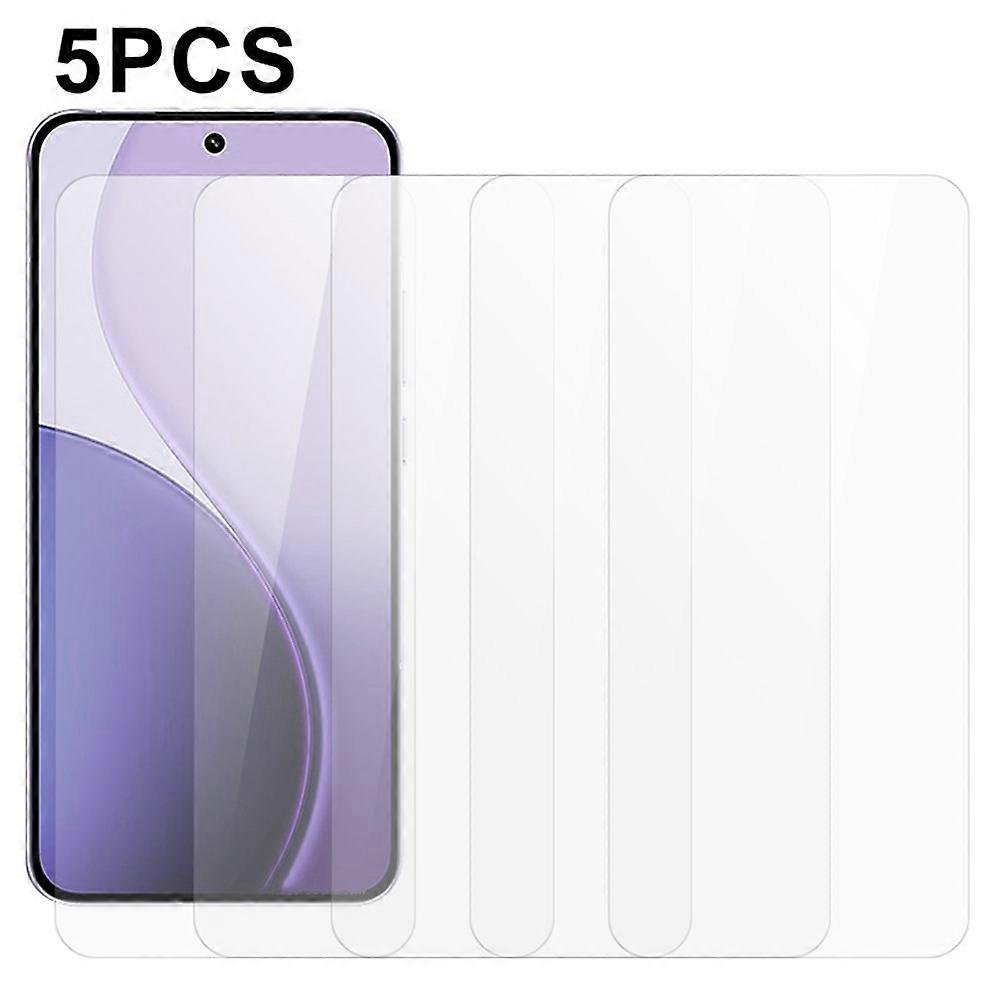 Oppo Reno14 Pro 5G(グローバル)フロントスクリーンプロテクター0.3mm 2.5D強化ガラスクリアフィルムに対応する5個