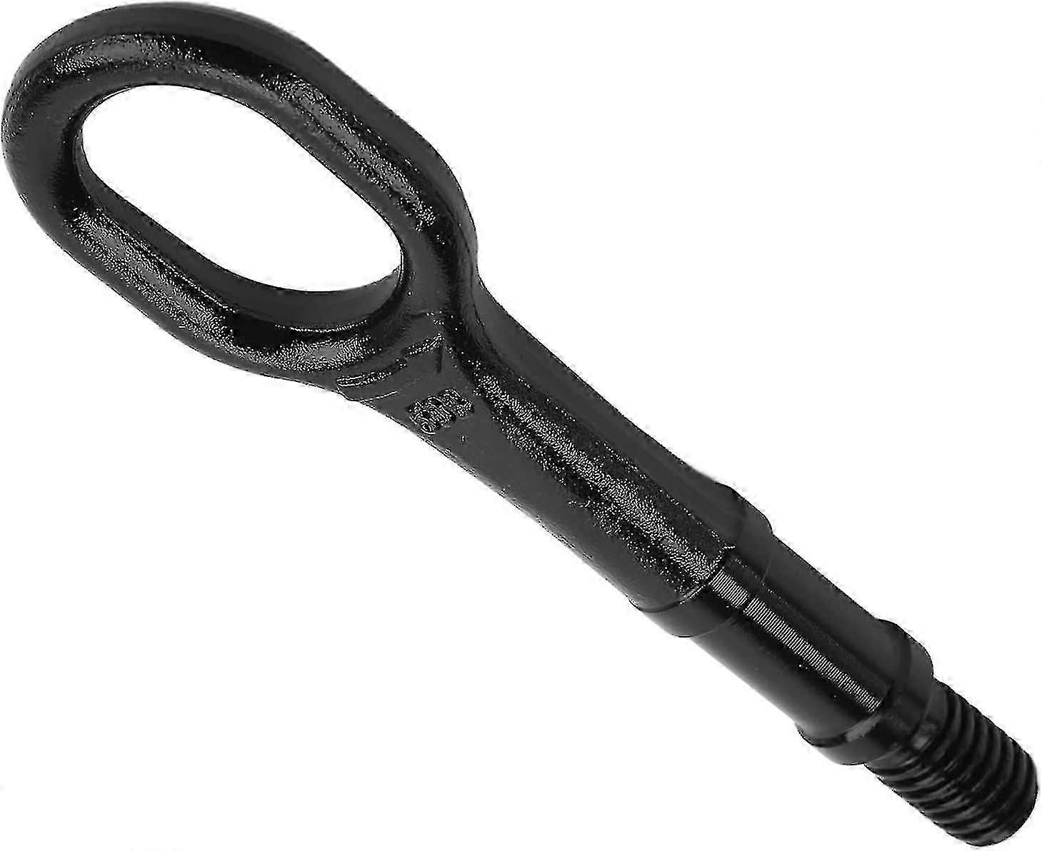 Car Towing Hook Towing Eye Hook Bumper Trailer Ring Replacement Part (black) (1pcs)