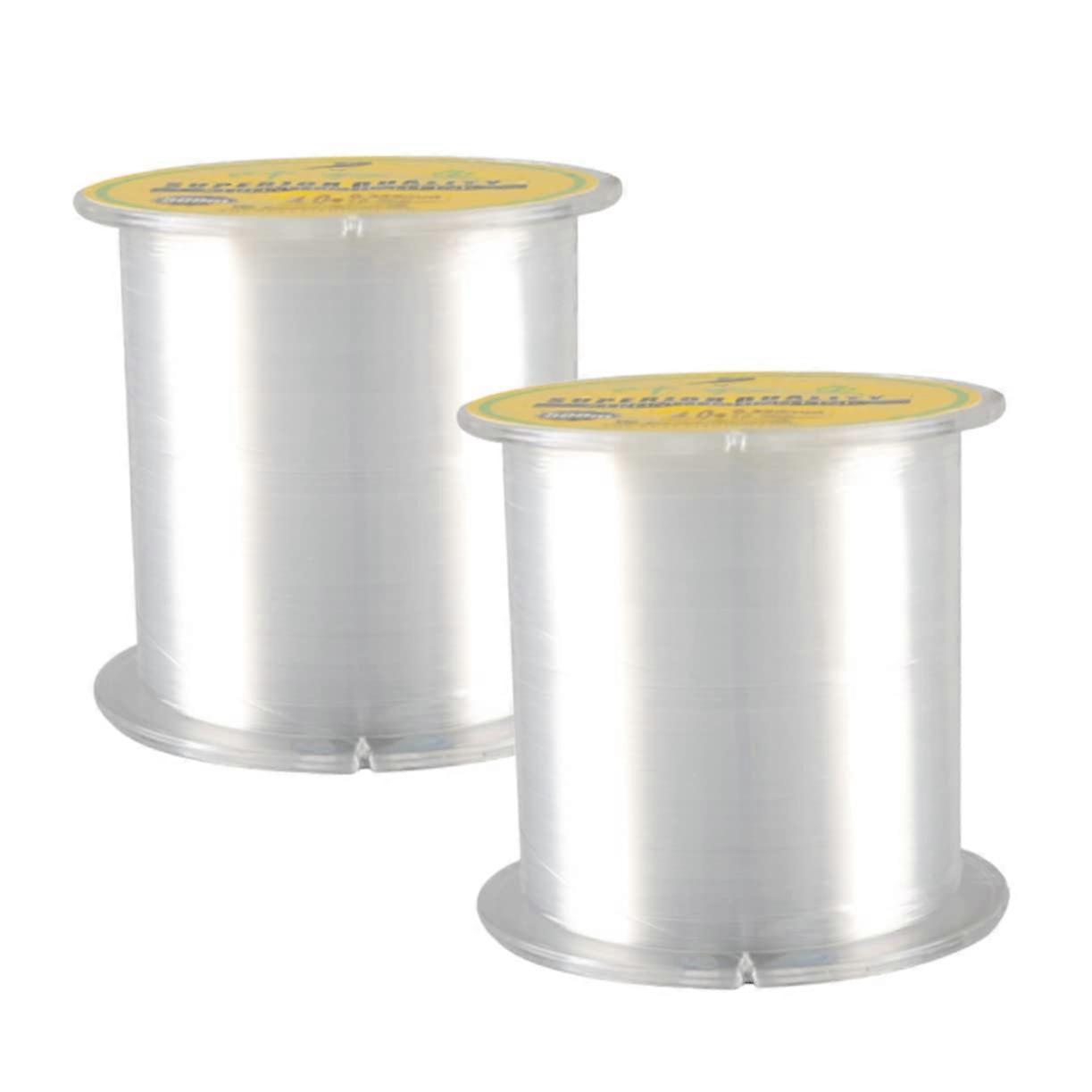 Fluorocarbon Fishing Line Clear Nylon Fishing Line Invisible Sea Pole Size 2