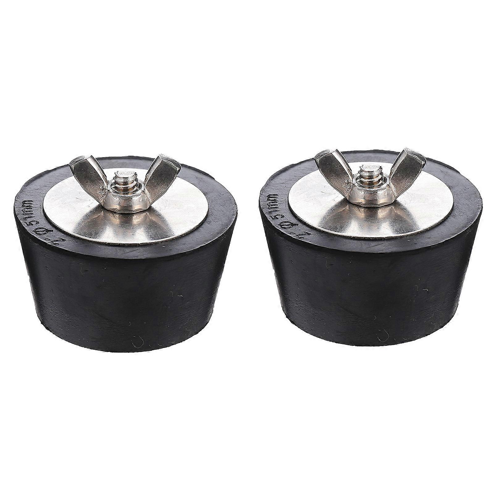 Swimming Pool Winterizing Plug for Winter Protection Rubber Winter Expansion Plug 2Pcs