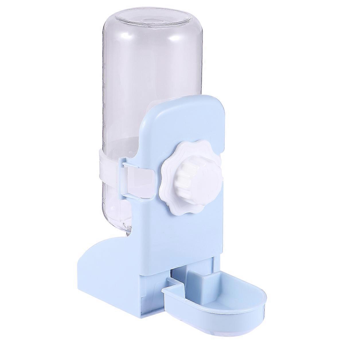 Pet Water Feeder Hanging Gravity Waterer for Indoor Pet 500ML 1Set