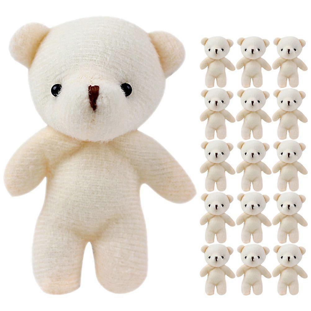24pcs Tiny Stuffed Bears Mini Plush Bears for Keychain Small Soft Bears Hanging Pendant