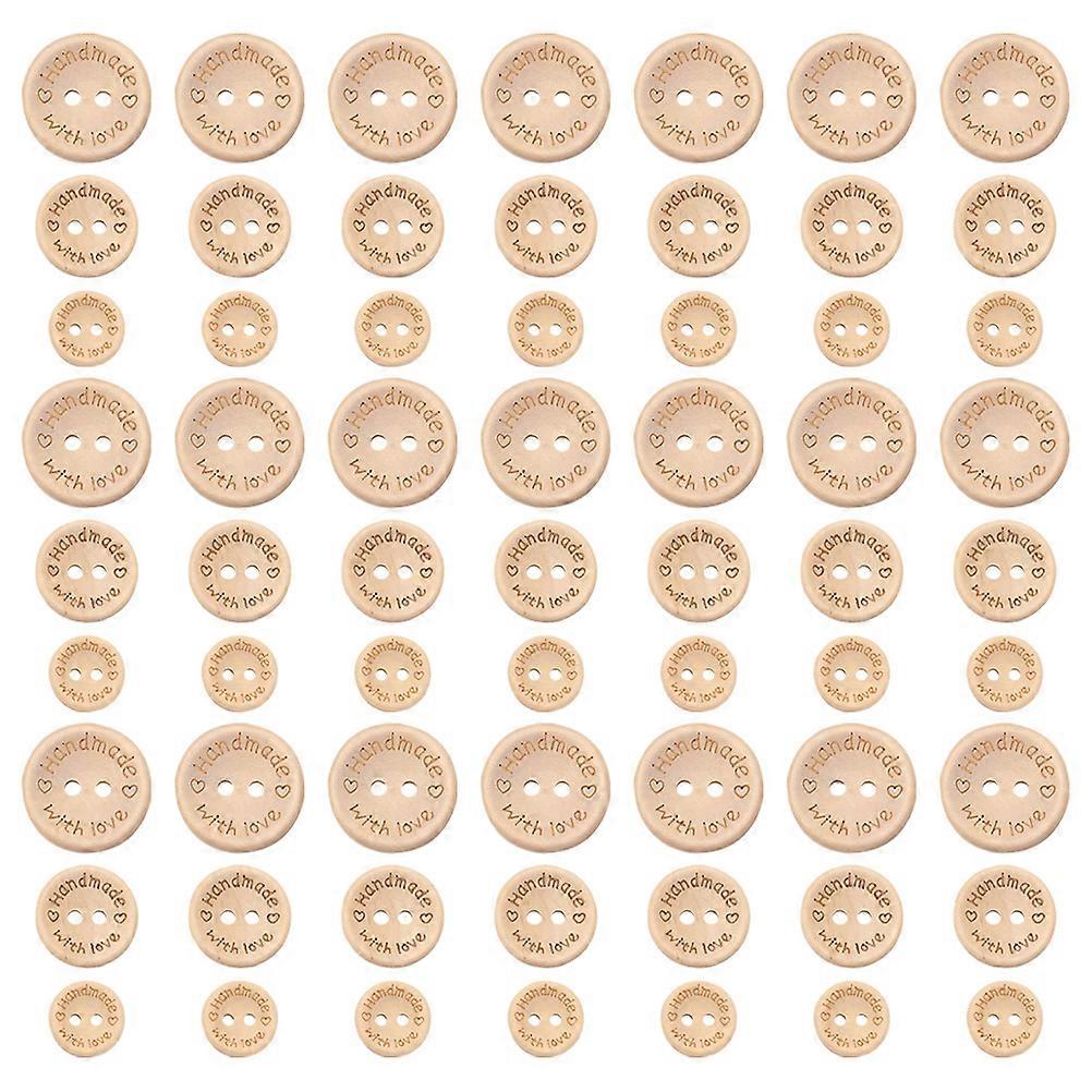 Button Replacement Sewing Buttons Small Buttons For Sewing Versatile Beige 1.50X1.50cm Plastic 150Pcs
