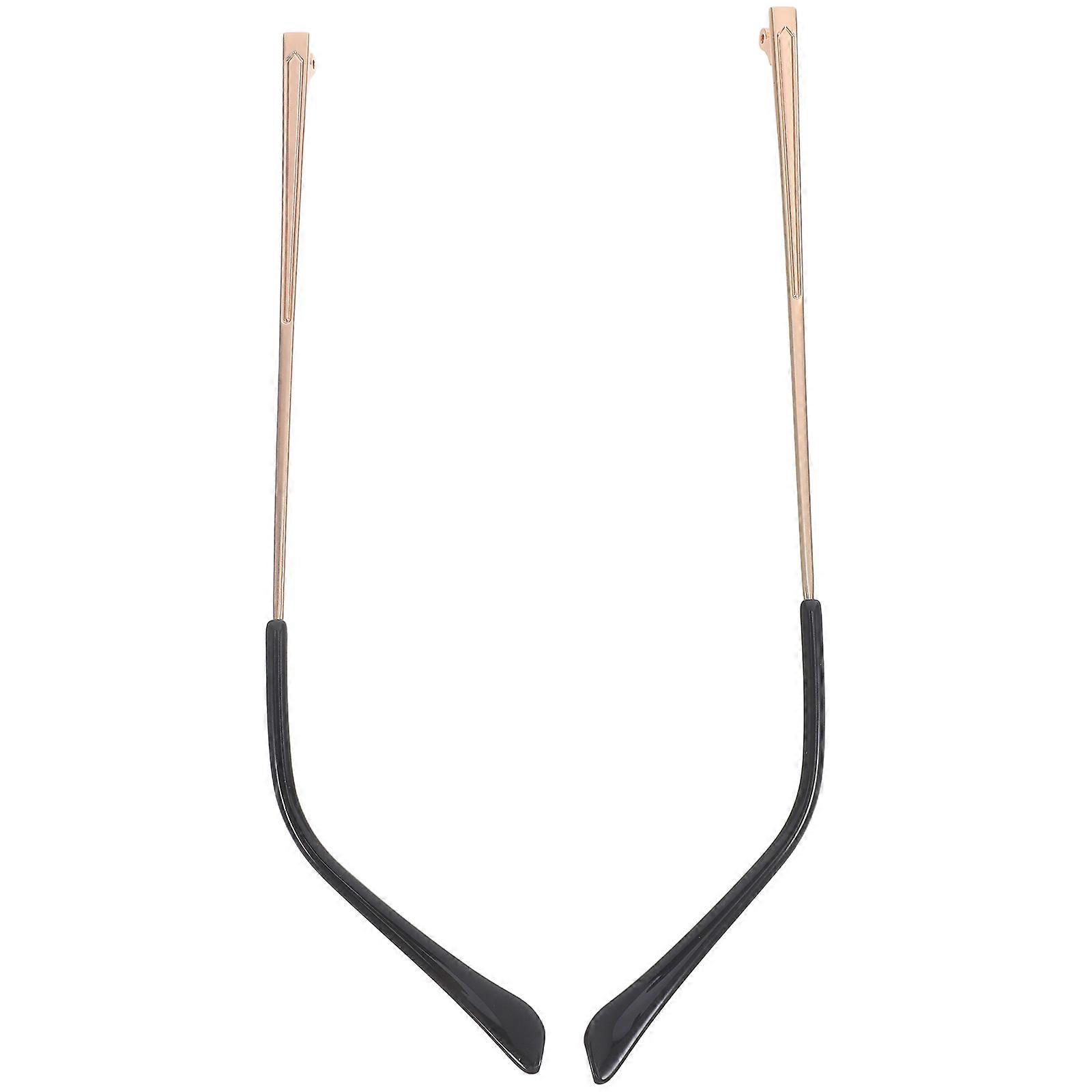Metal Eyeglass Replacement Arms for Spectacle Repair – Comfortable, Secure Fit with Precision Engineering and Gold Finished Temple Arms for Glasses