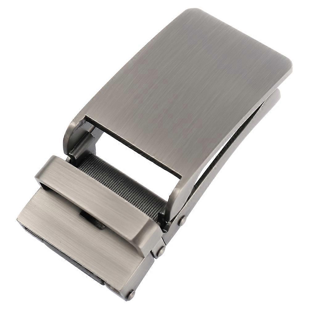 الرجال حزام مشبك الفضة دائم قابل للتعديل مقاومة للخدش اجتماع عمل 1 قطعة