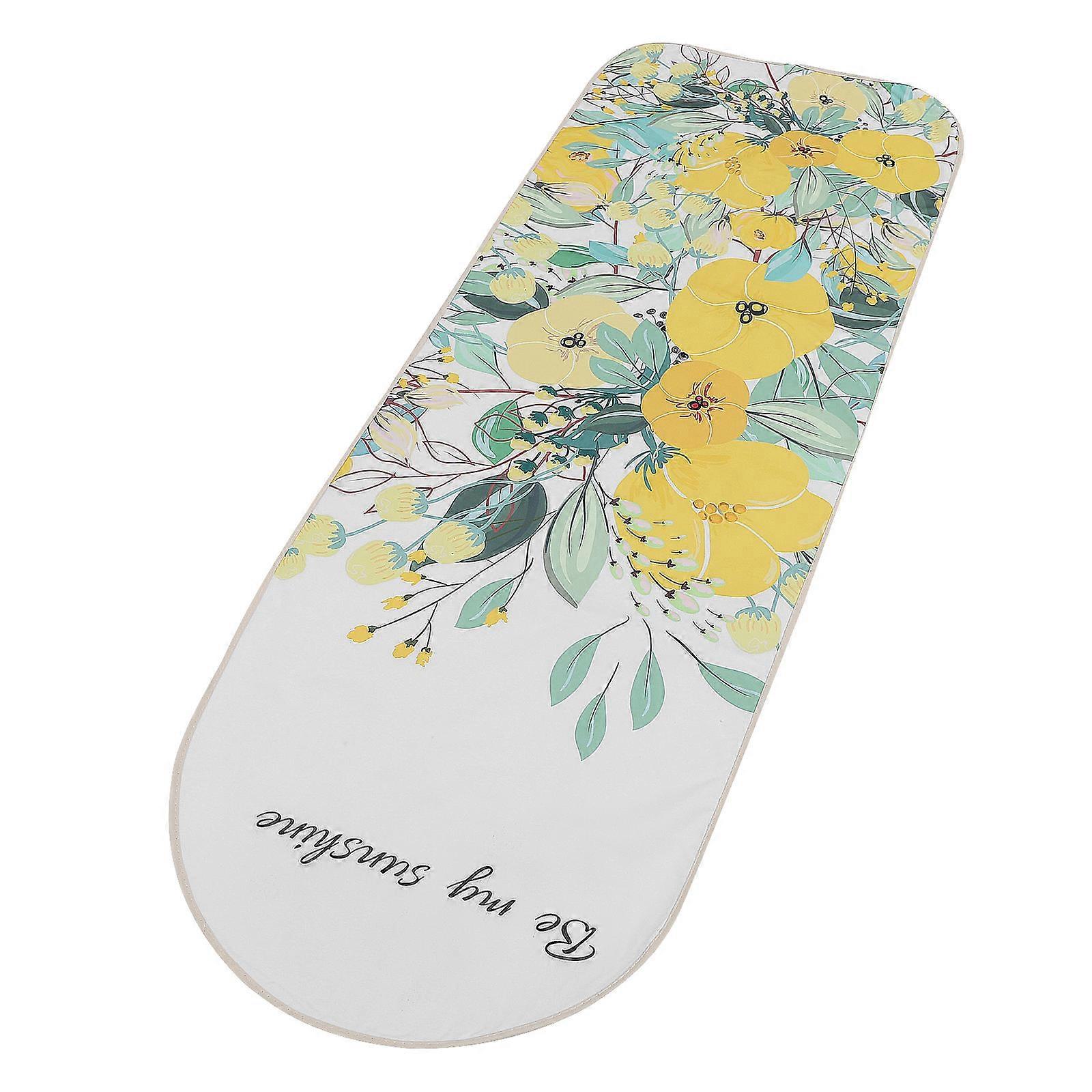 Multi Color Ironing Board Cover Heat Resistant Digital Printing Pattern 140x5cm For Home 1Set