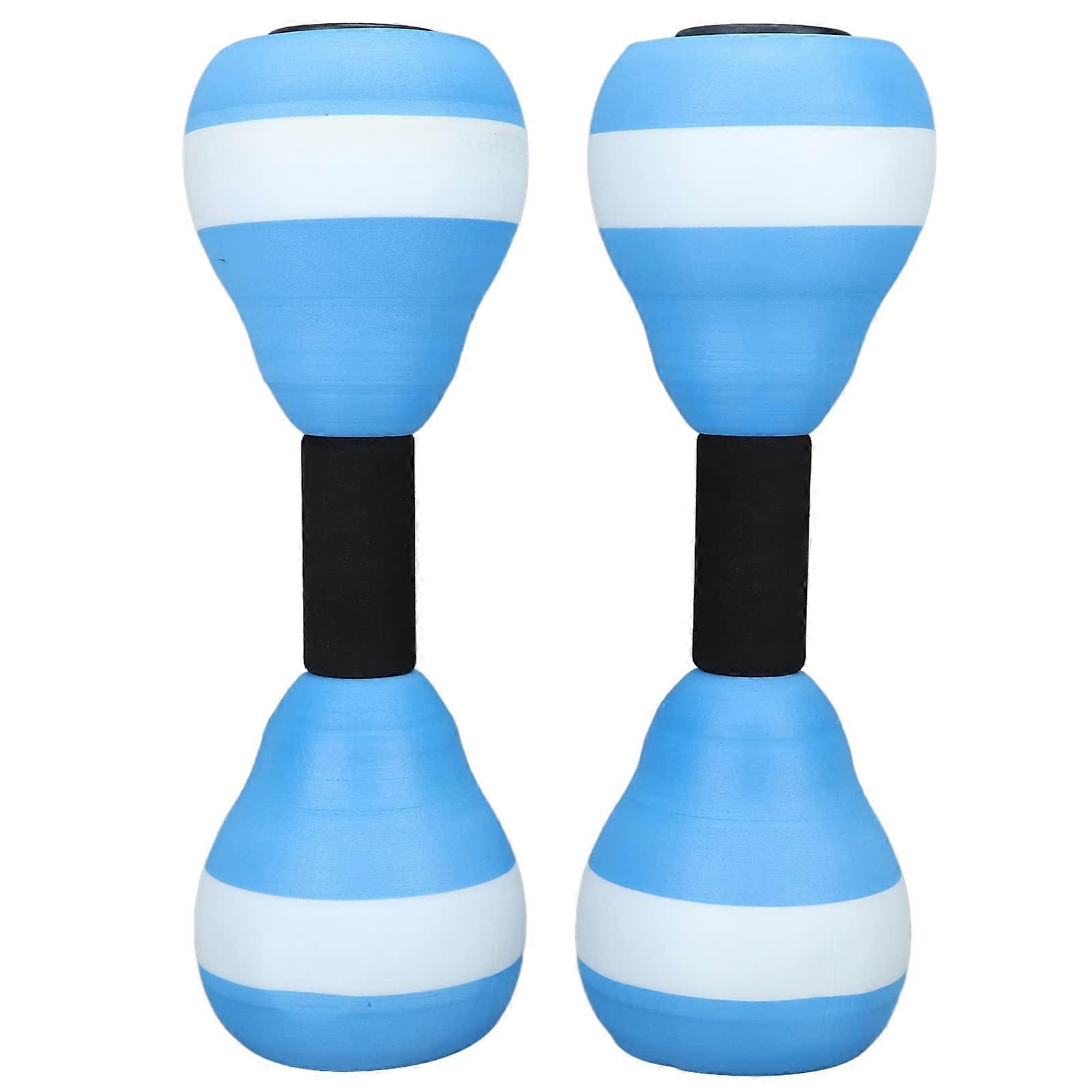 Water Dumbbells - 1 Pair EVA Floating Dumbbells for Kids Aquatic Aerobic Exercise Fitness Equipment