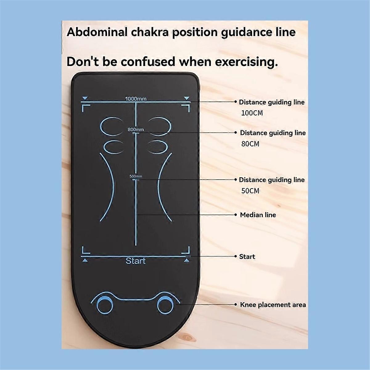 Yoga Wheel Roller Non Slip Mat Roller Mat 150x60CM