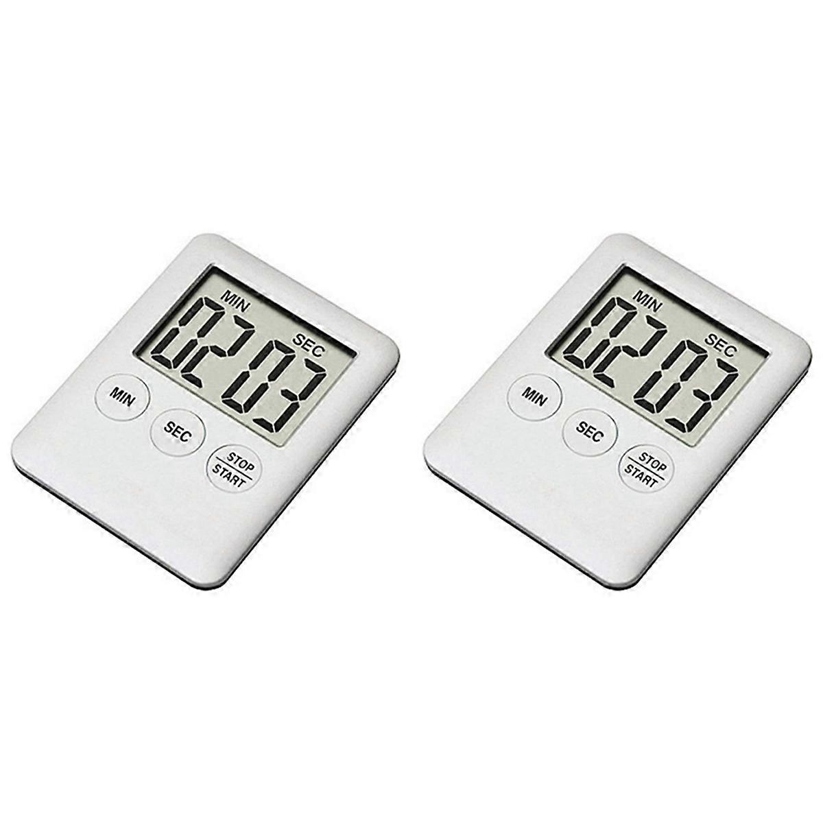 LED Digital Kitchen Electronic Timer Countdown Medication Reminder
