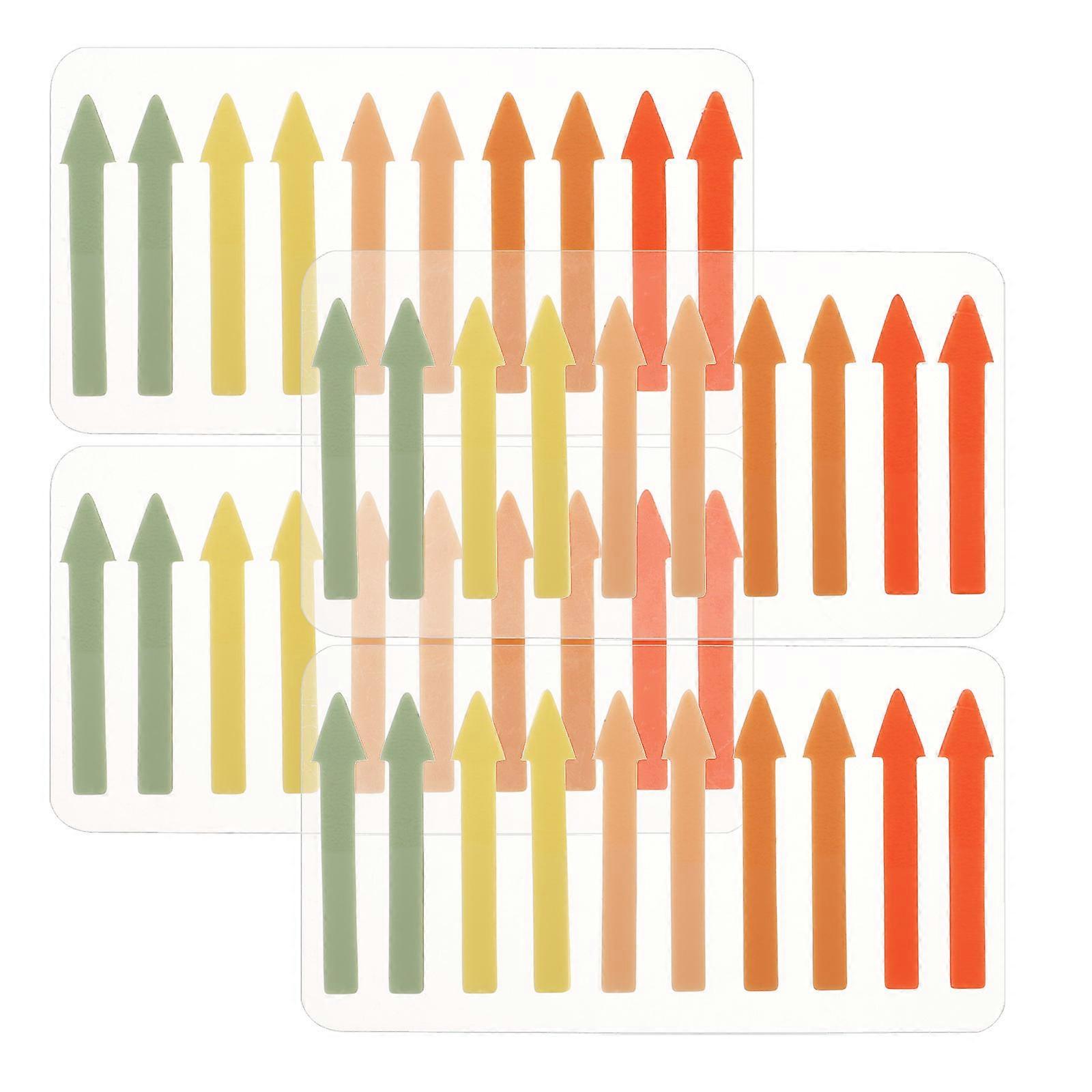 Colored Tabs Sticky Index Tabs Page Markers Reading Strips Beginners Office Work Assorted Sheets