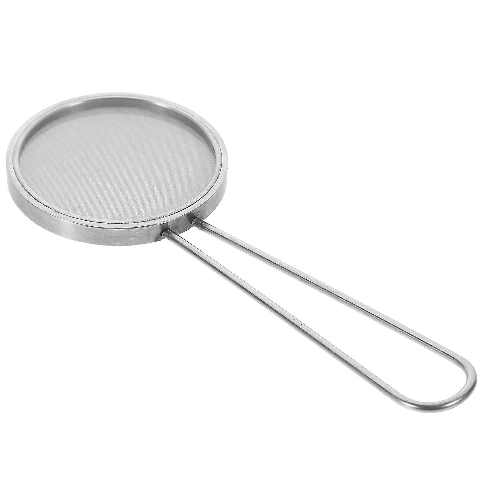 Stainless Steel Soil Sifter Fine Mesh Sieve for Gardening – Durable Lightweight Manual Strainer for Efficient Soil Filtering and Stone Removal