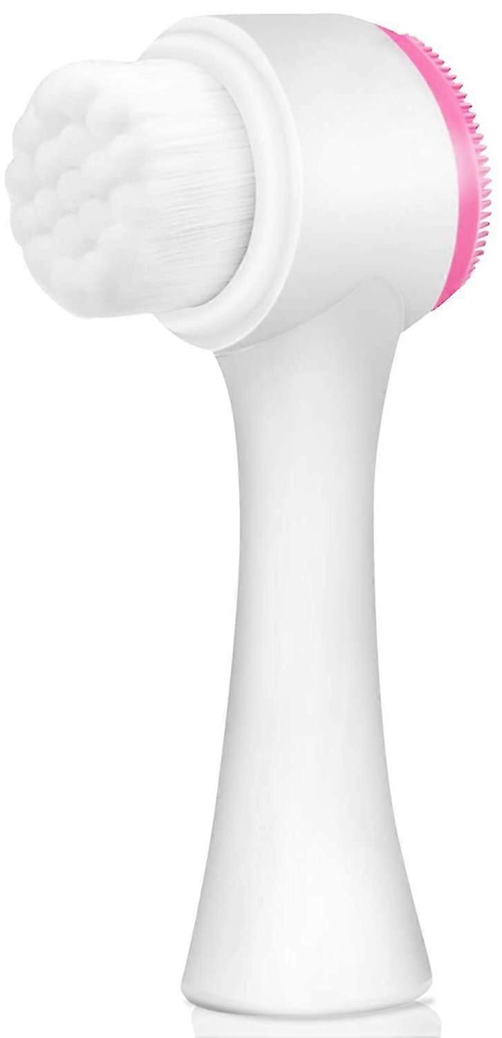 Face Brush - Manual Facial Cleansing Brush and Pore Cleansing Manual Dual Face