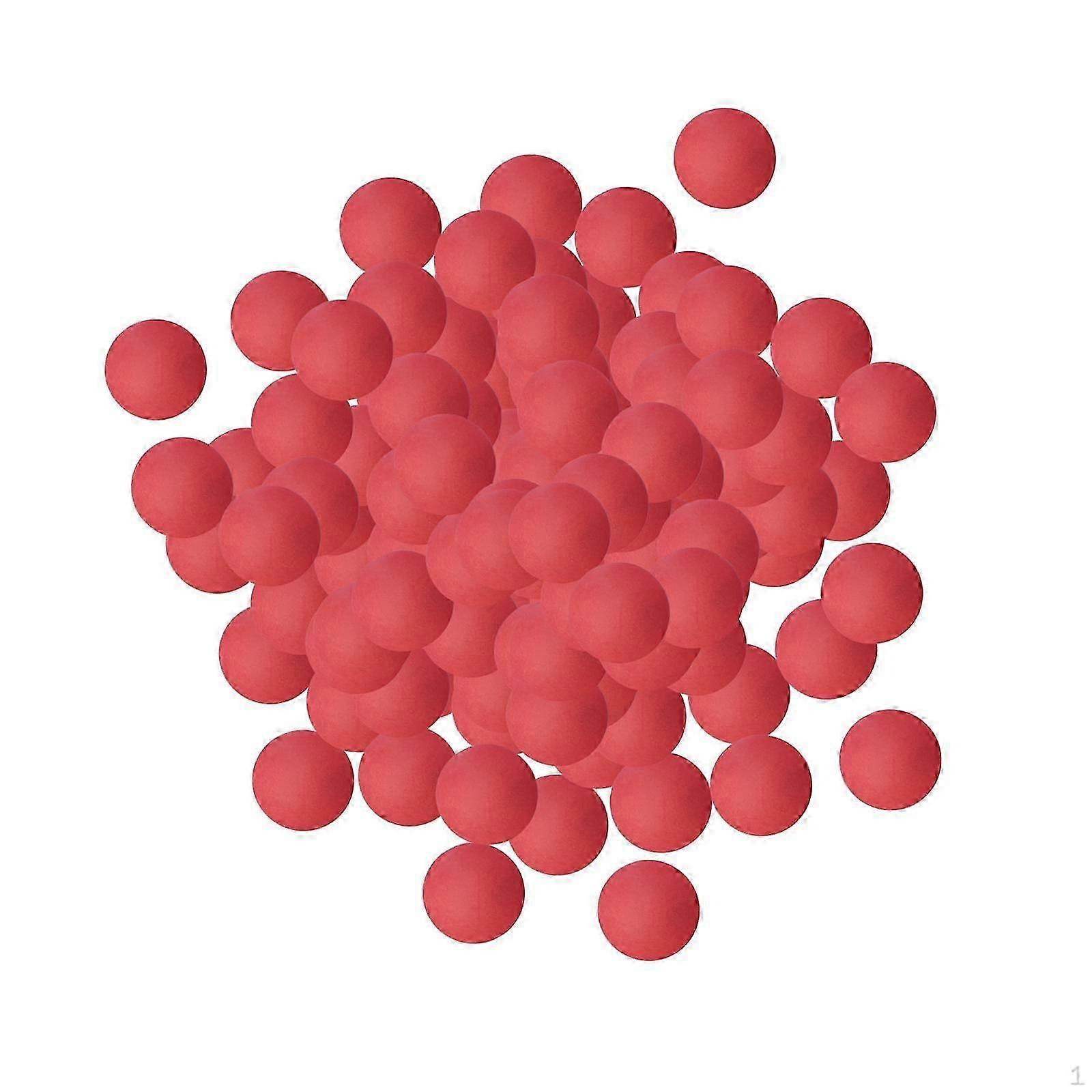 Unbrand 150Pcs 40mm Entertainment Table Tennis Balls Ping Pong Pet Toys Pingpong for Kids Party red