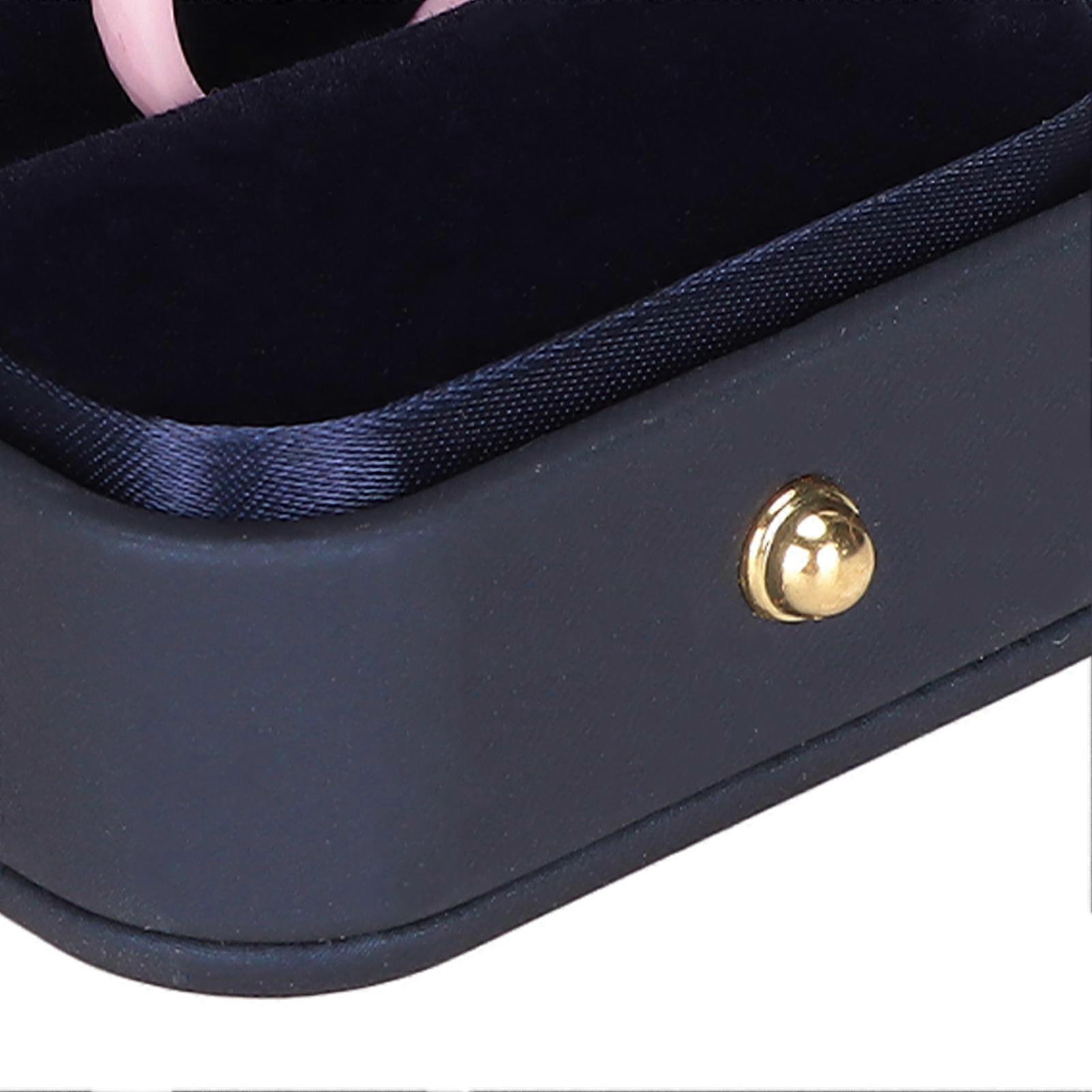 Car Smart Key Ring with Box Antitheft Wood Color Smooth Ceramic Replacement for Tesla 3/X/S/Y Models18.1mm/0.71in