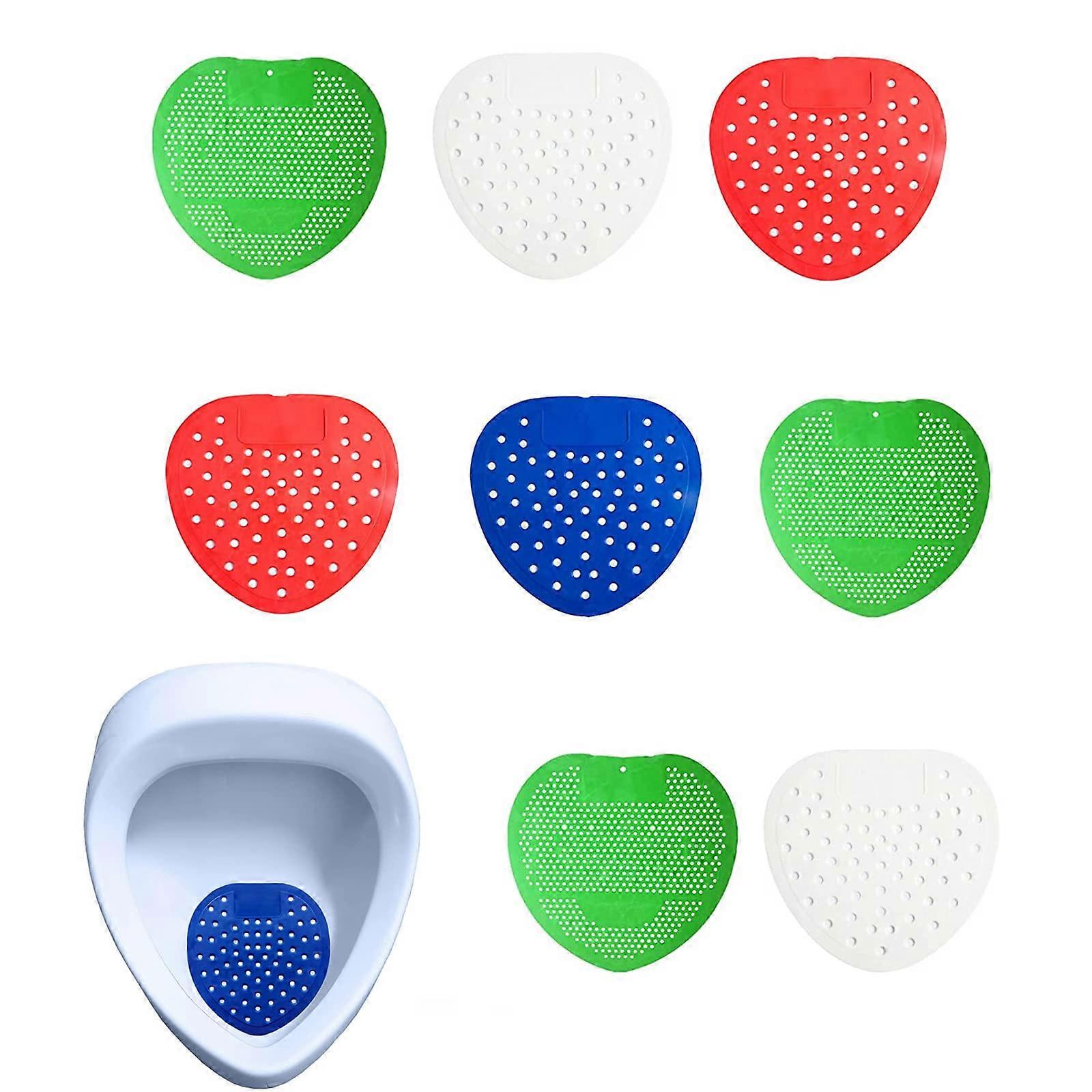 8Pack Urinal Strainers, Fragrant Urinal Sieve, Universal Pee Guard Insert, Fits Any Urinal with Fragrance (Large Hole)