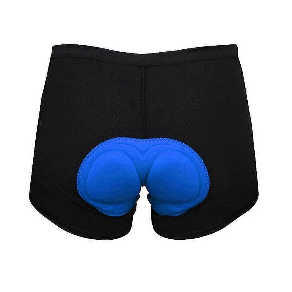 Men's Cycling Shorts with Shockproof Sponge 3D Padding for Bicycles