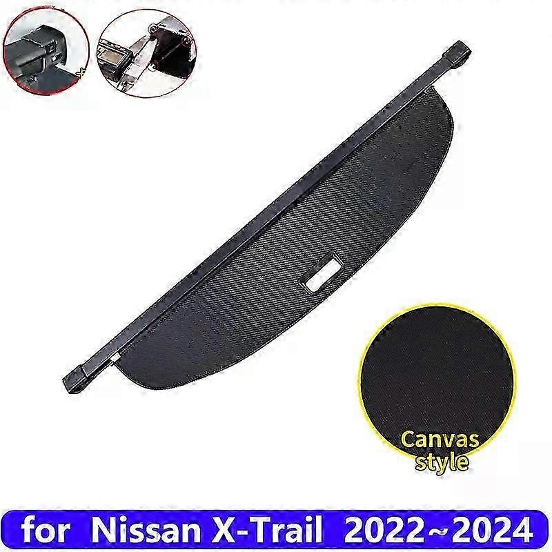 For Compatible Nissan X Trail T33 Accessories 2022-2024 Car Rear Trunk Curtain and Partition Covers