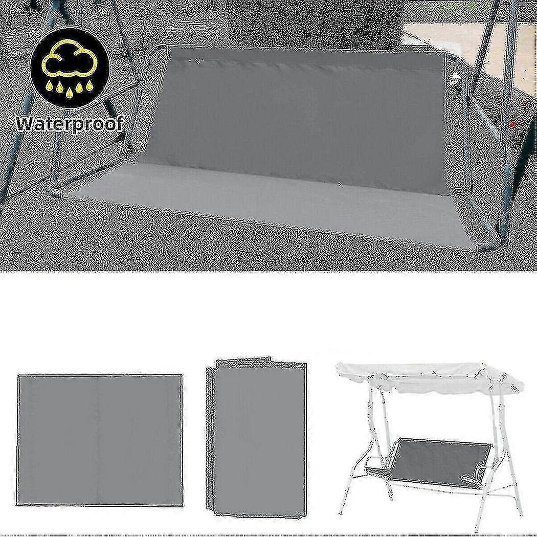 Bahçe salıncak tezgahı ve hamak için yedek salıncak koltuk örtüsü, 2 veya 3 kişilik koltuklara uyar