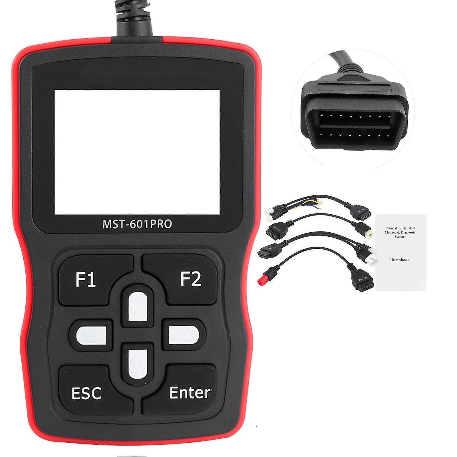 OBD2 Motorcycle Scanner Code Reader Automotive Diagnostic Tool Compatible with Suzuki Bikes Vehicle Error Detection