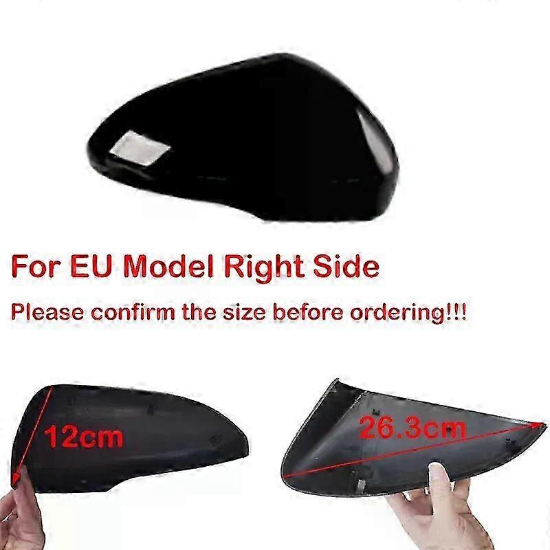 Replacement Rearview Side Mirror Cover for Compatible Vehicles 2013-2021