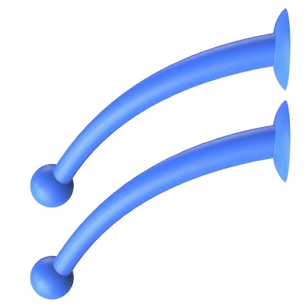 Antenna Accessory Blue Shape Motorcycle Accessories Suction Cup Daily Use 1Pair