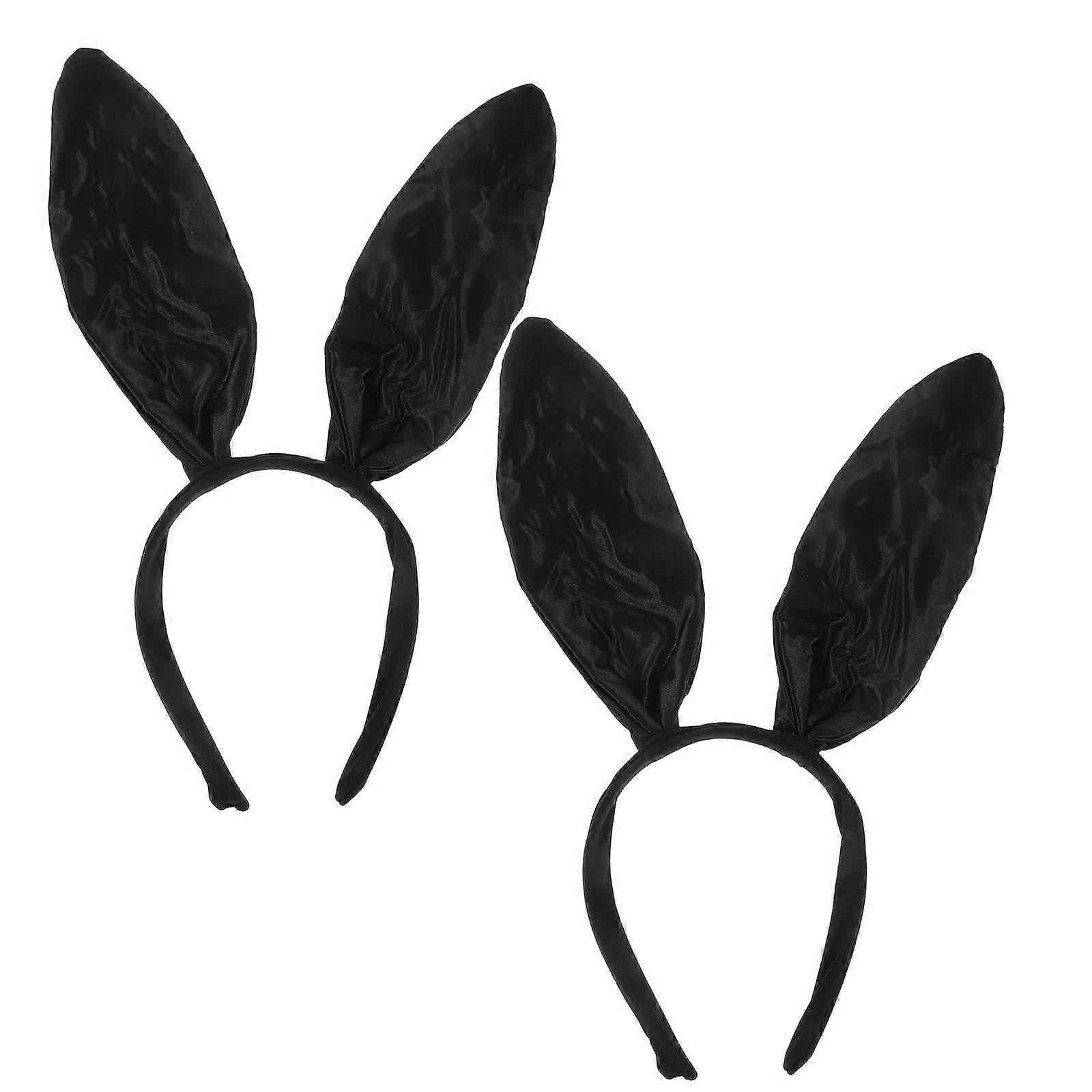 Here's a refined and engaging product description based on the title you provided:
**2PCS Rabbit Ears Headbands – Adorable Bunny Hair