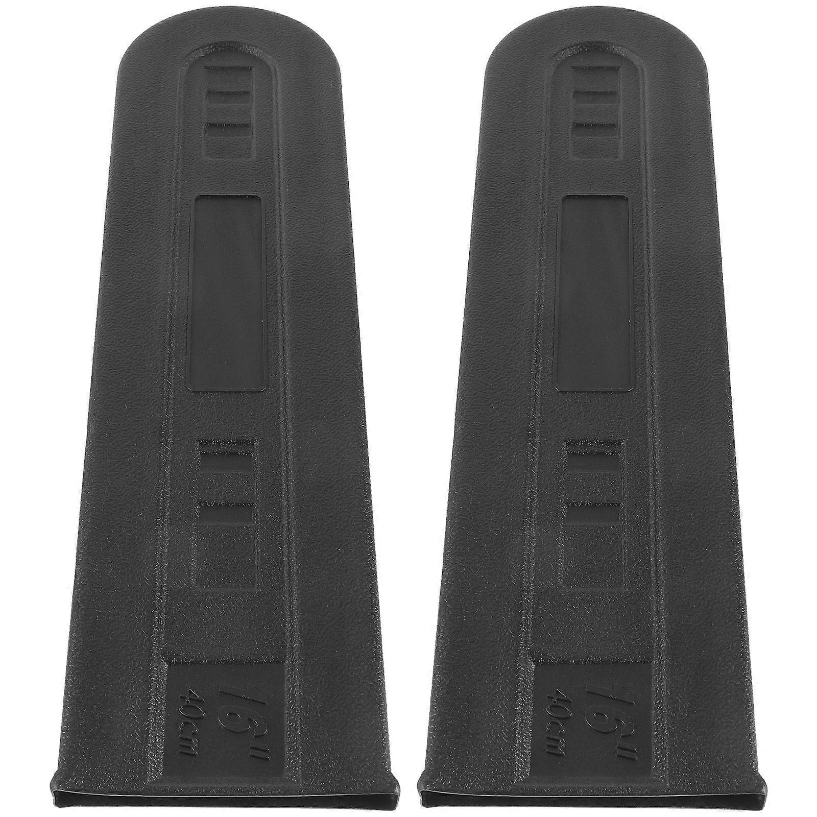 2pcs Chainsaw Bar Cover Scabbard Sleeve Durable Guide Plate Protector Edge Guard for Storage and Protection