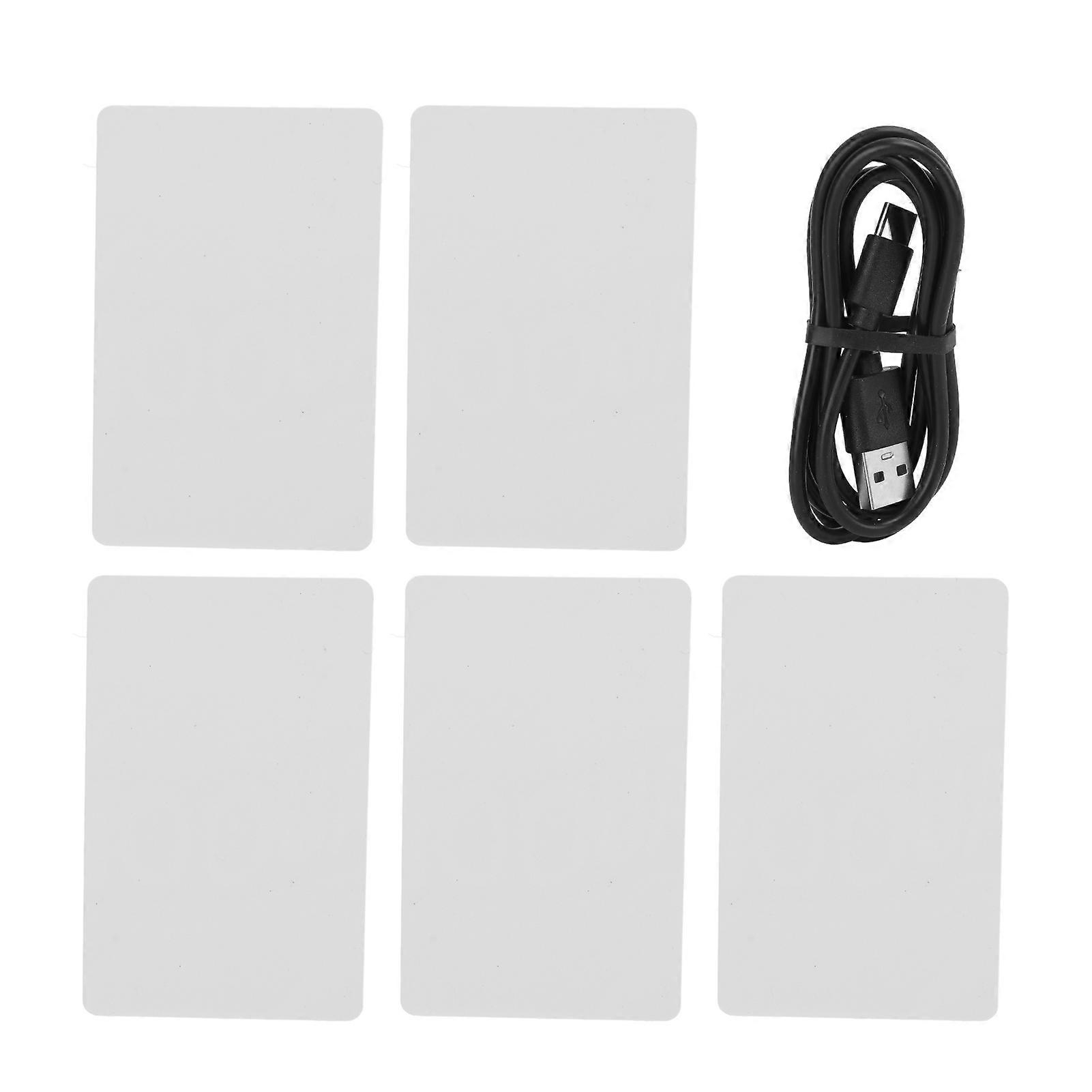 Card Copier Multifunction Black Handheld Multifrequency IC ID Cards Writer for EM4100 EM4200(Machine 5 IC Card )