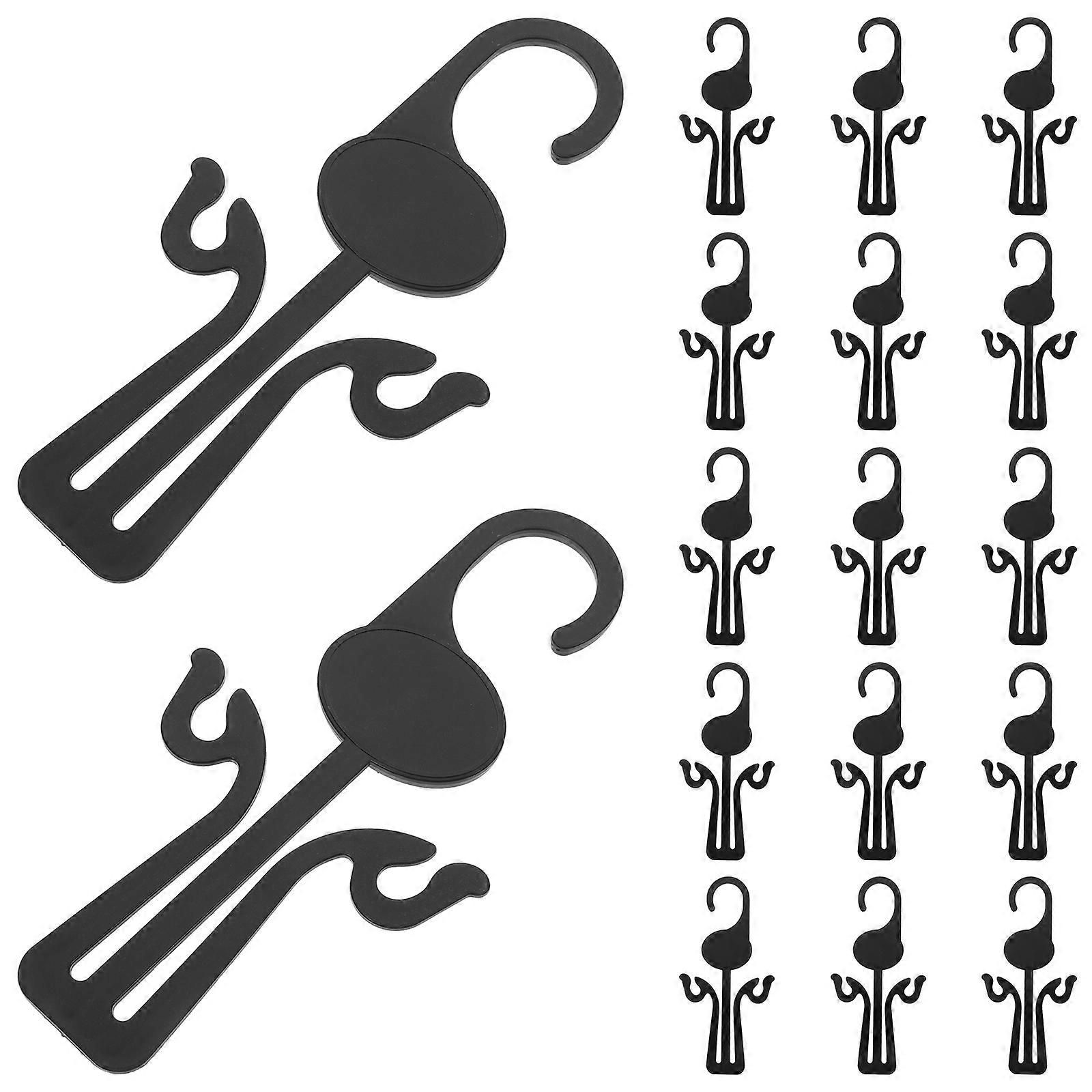 20PCS Plastic Shoe Display Hooks for Drying & Storage – PP Material Hanging Shoe Organizer for Home, Supermarket, and Mall Use