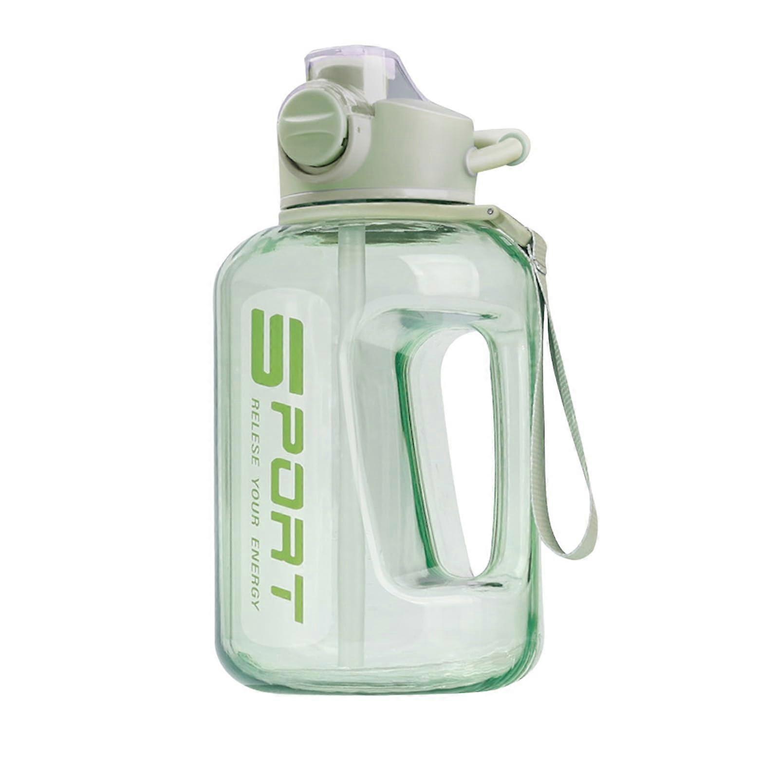 1.7 Litre Water Carafe, Large Capacity, LeakProof, Sports Bottle with Handle Green
