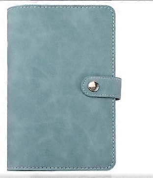 Budget Planner Notebook, Expense Tracker Organizer, Soft PU Leather, Minimalist Design, Various Colors for Daily Planning