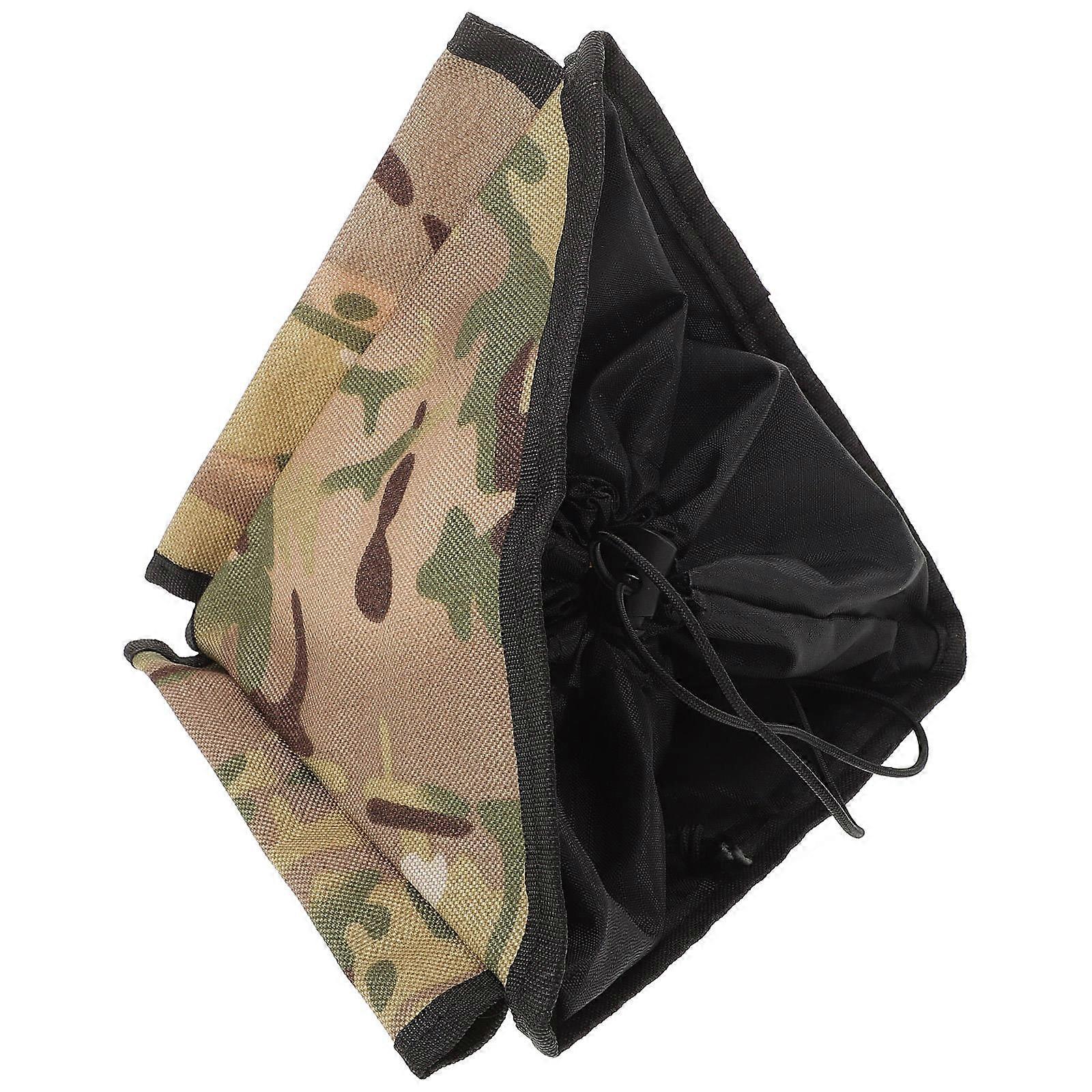 Handheld Fan Bag Outdoor Enthusiasts Hiking 21.00X21.00X17.00CM Canvas Material Portable 1Set
