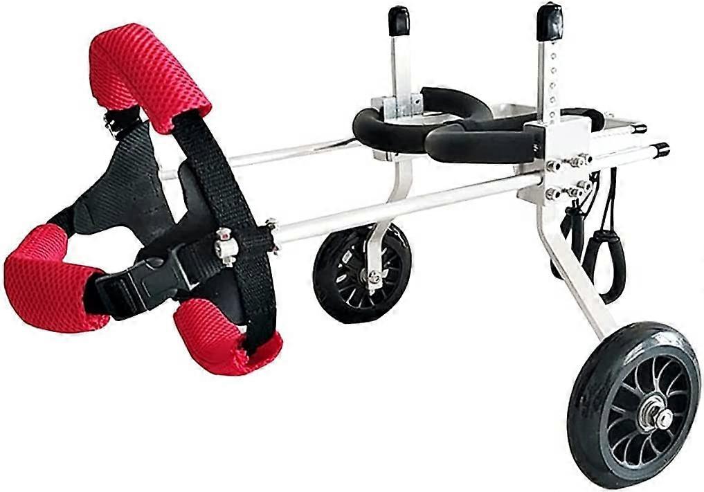 Dog wheelchair, mobility harness, stroller, adjustable, aluminum, disabledfriendly walking aid