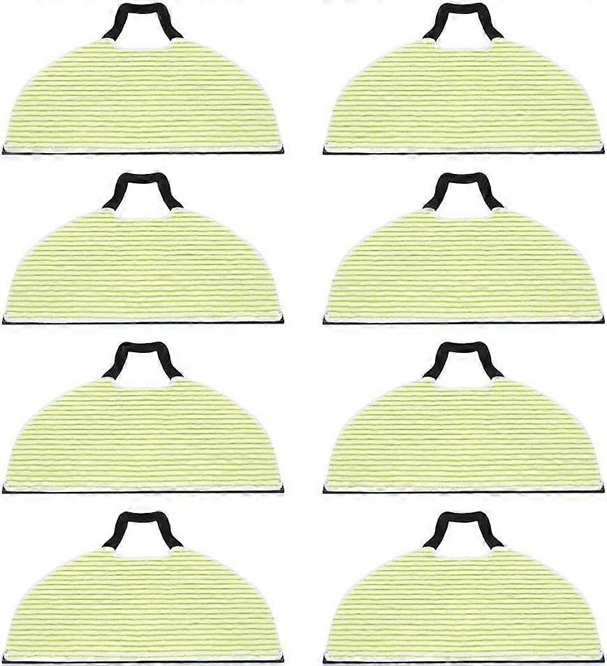 Microfibre Mop Pads for Shark RV2610WA, Washable, Reusable, 8 Pieces