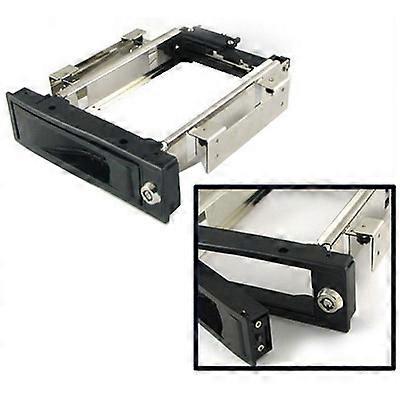(New) 3.5 inch Serial II Hard Driver HDD-ROM Mobile Rack(Black)