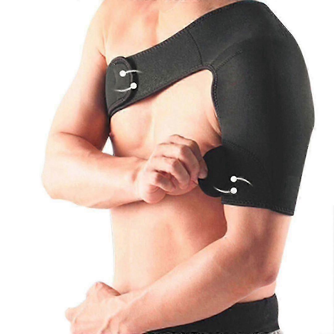 Shoulder Support For Pain Brace For Rotator Cuff And Bursitis Pain Relief, For Women/men With Adjustable Straps For L/r Shoulder