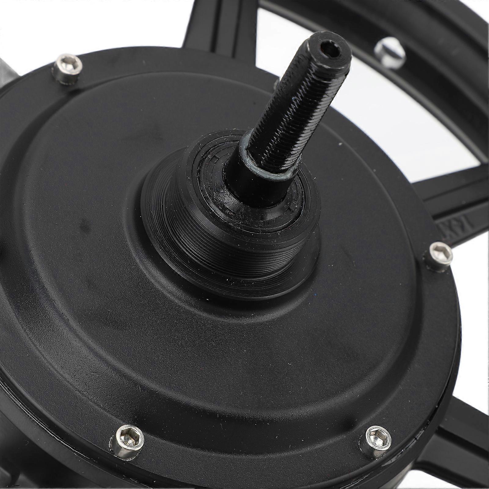 14inch Wheel Hub Motor 36‑60V 350W‑500W Single Shaft Disc Brake Hub Motor With Right Output Line for Electric Motorbike Scooter Bicycle
