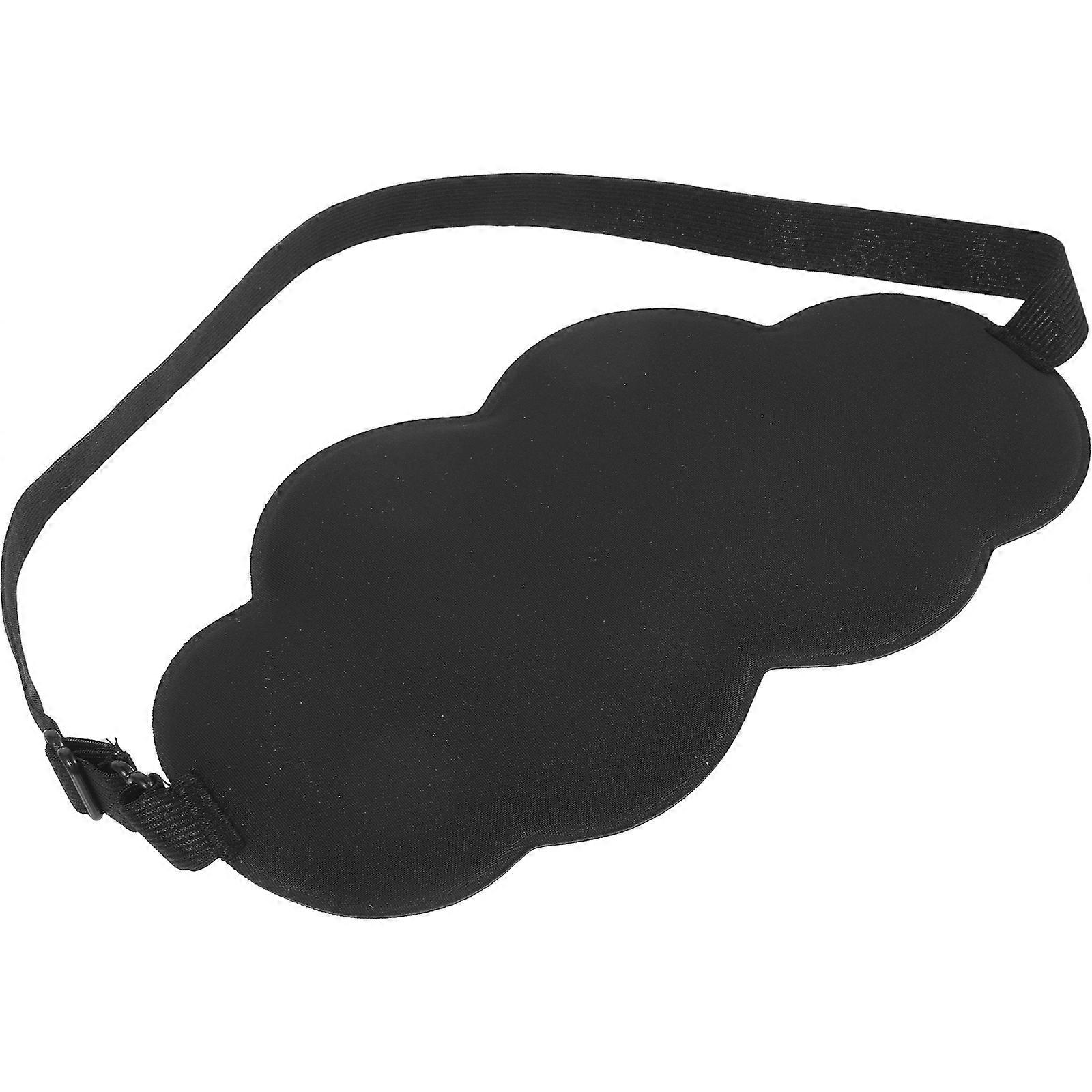 Breathable Contoured Sleep Eye Mask Blackout Blindfold for Women Men Lightweight Comfort for Travel Office Naps Stress Relief