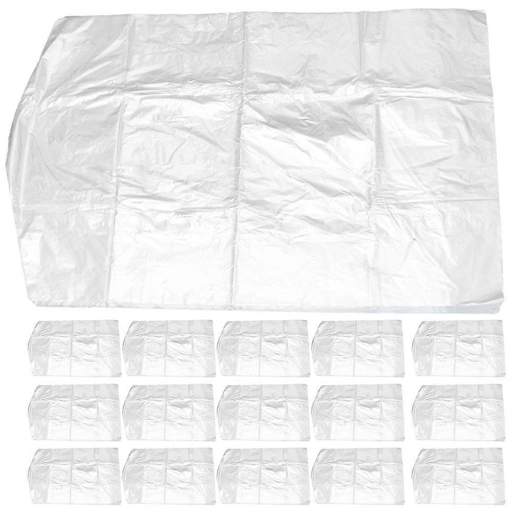 Reusable Transparent Garment Bags for Dust Prevention Made of PP Lightweight and Portable 100pcs