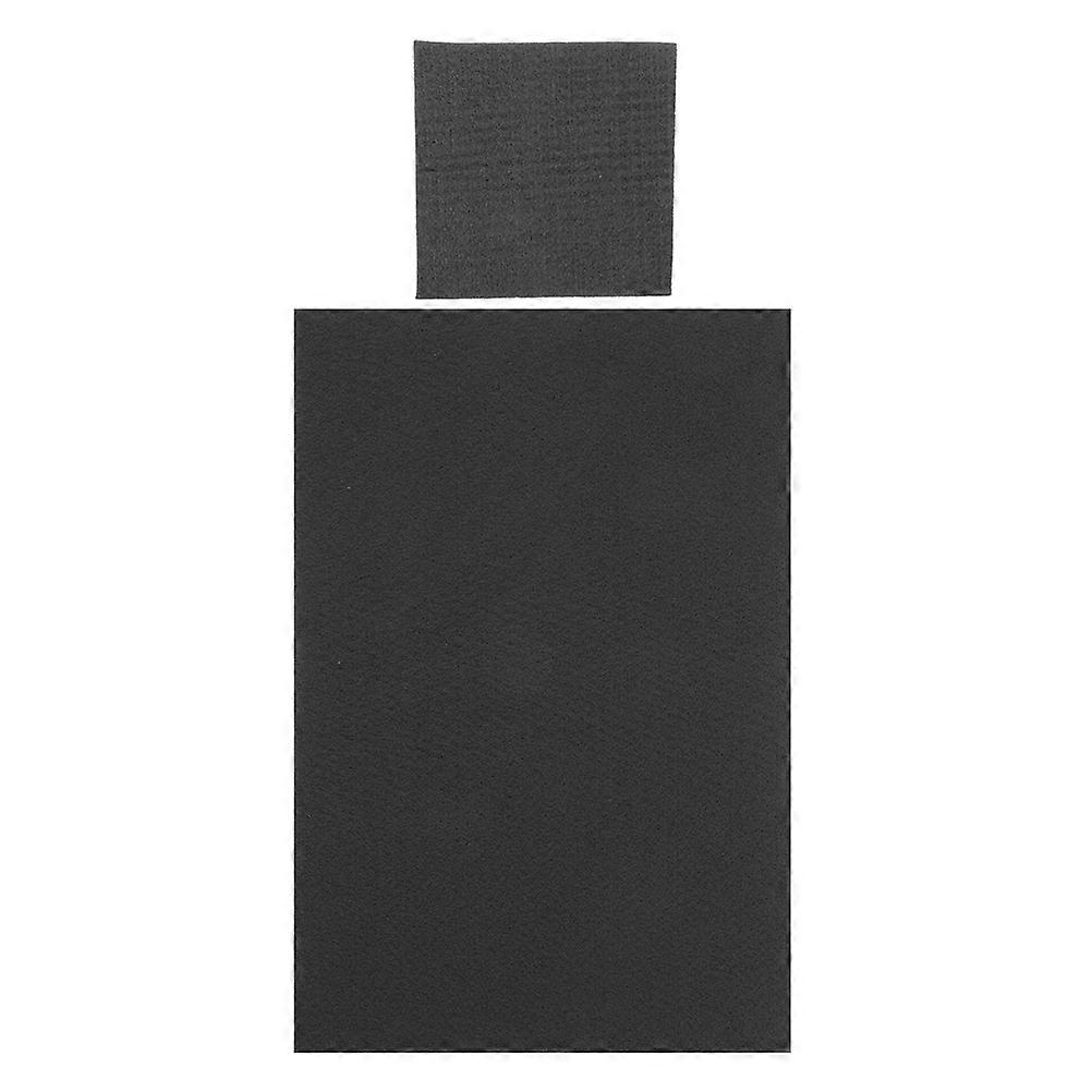 2 Sheets Carbon Felt Welding Blankets Fireproof Insulation Pad Dark Grey