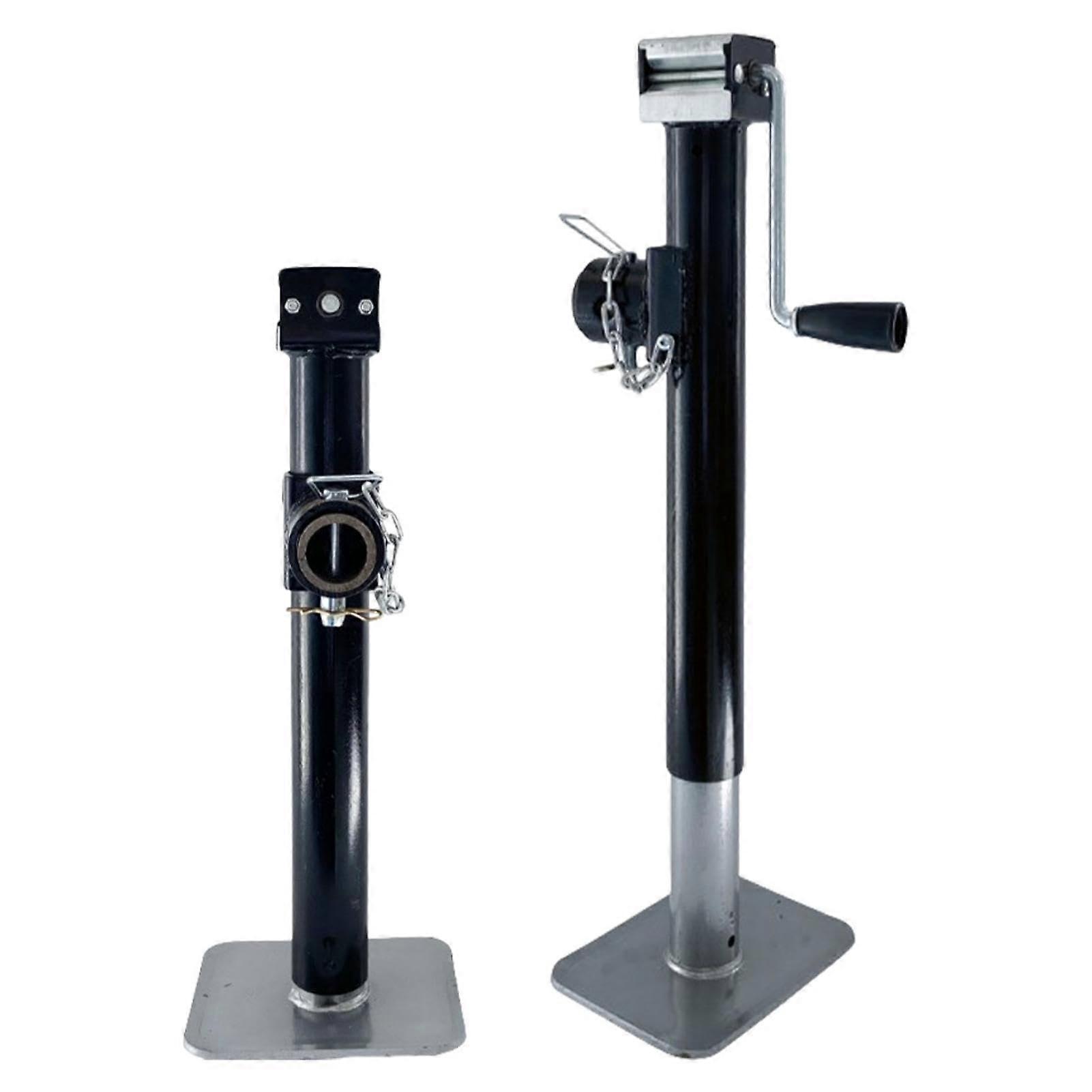 Extendable Stabilizer Jacks for RVs, Trailer Lift Jack with Hand Crank HeavyDuty 1763 lbs Capacity