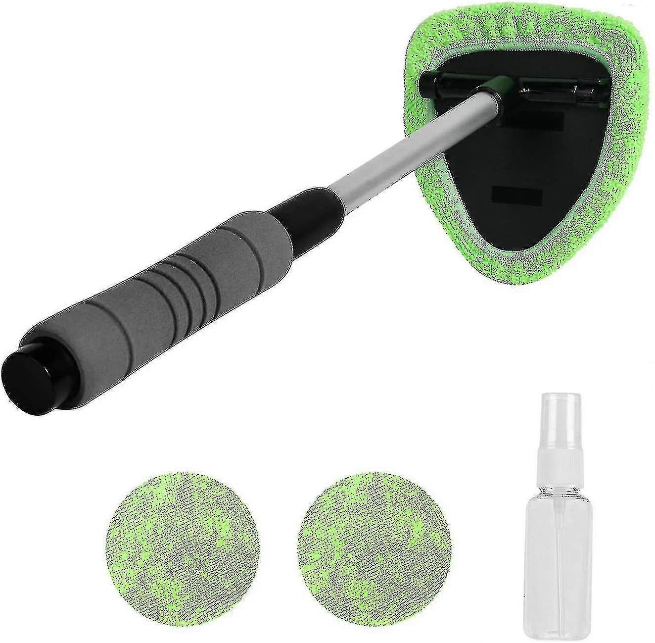 2025 Windshield Cleaner -microfiber Car Window Cleaning Tool With Extendable Handle - Aespa