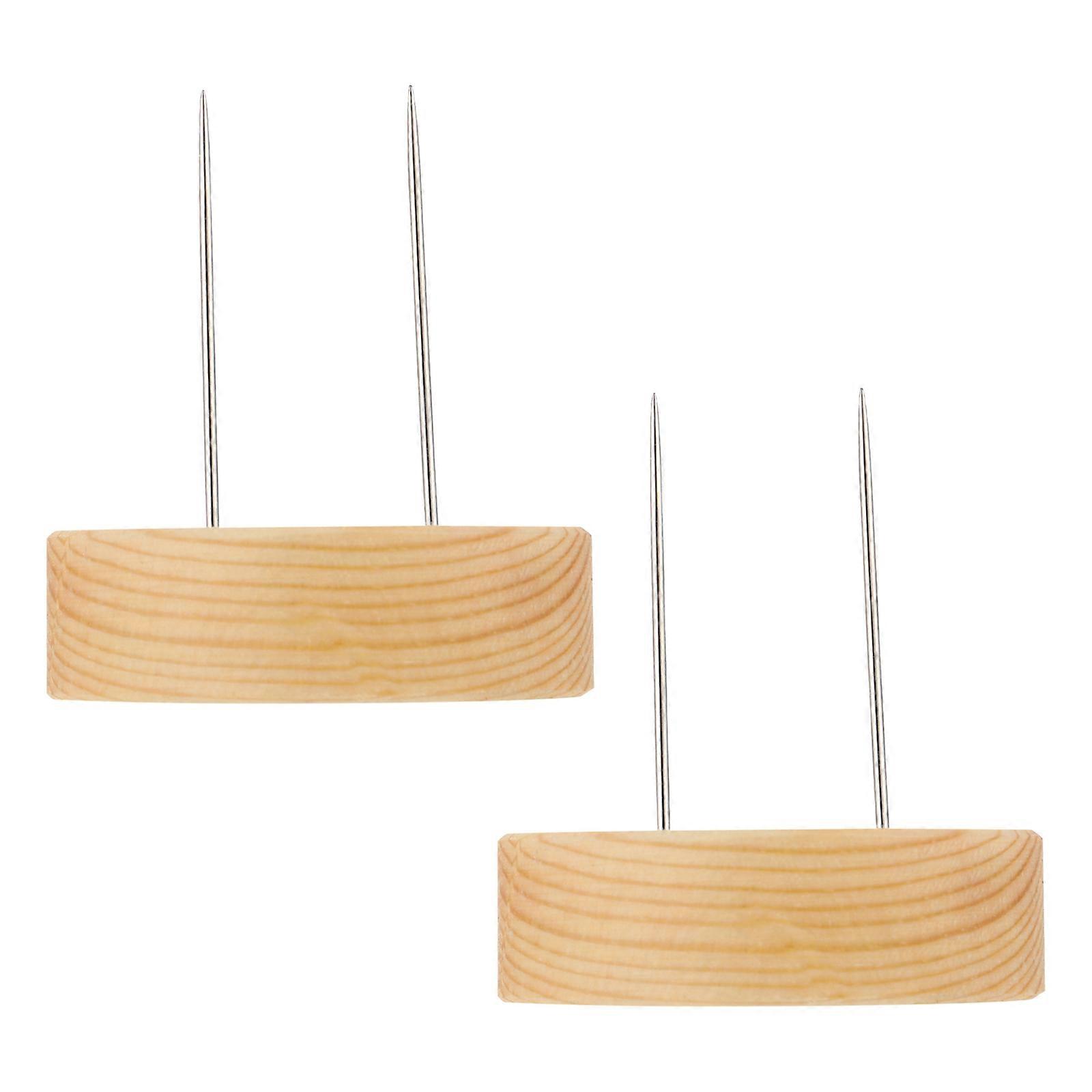 Light Brown Doll Stand for DIY Made of Synthetic Material Suitable for Desktop Display 2pcs