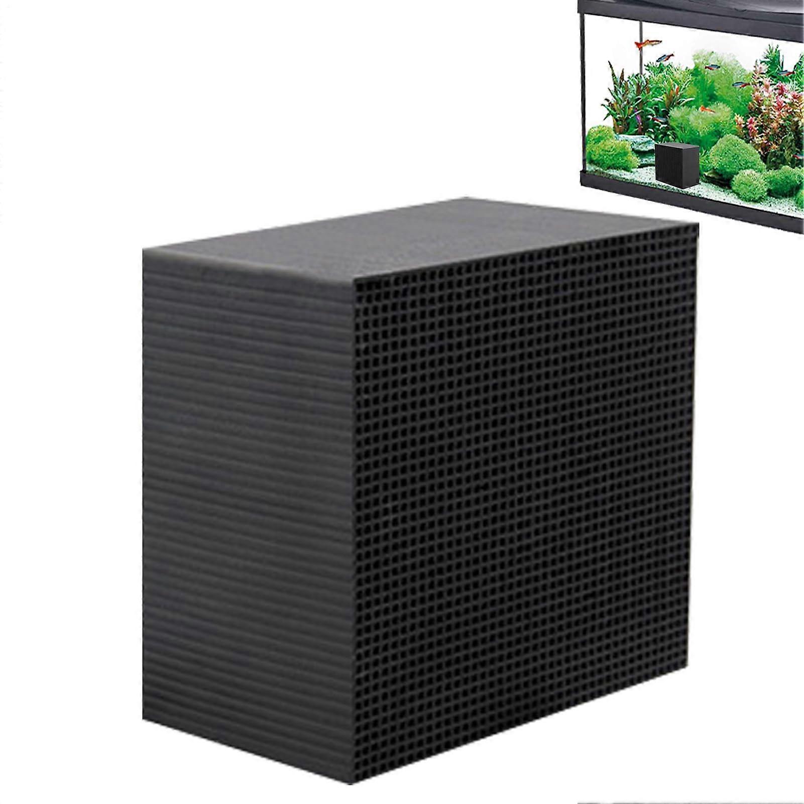 Aquarium Water Filter Cube With Activated Carbon, Model B - High-Efficiency Filtration For Ponds And Aquariums