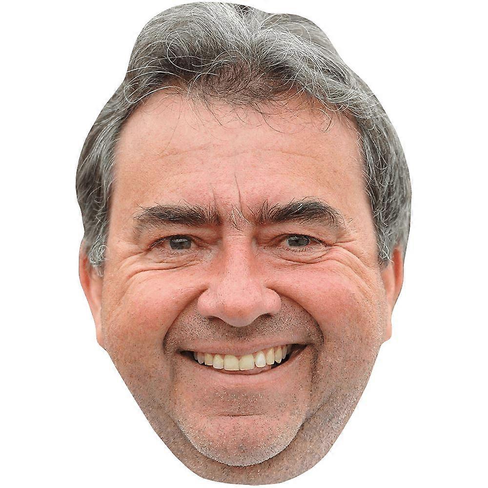 Jonathan Pearce (Smile) Celebrity Mask, Flat Card Face