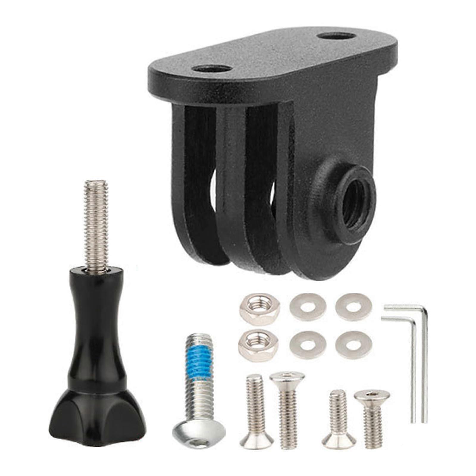 Outdoor Action Camera Mount Set For Bike Handlebar Stopwatch And Speedometer Brackets Corrosion-Resistant Clamps