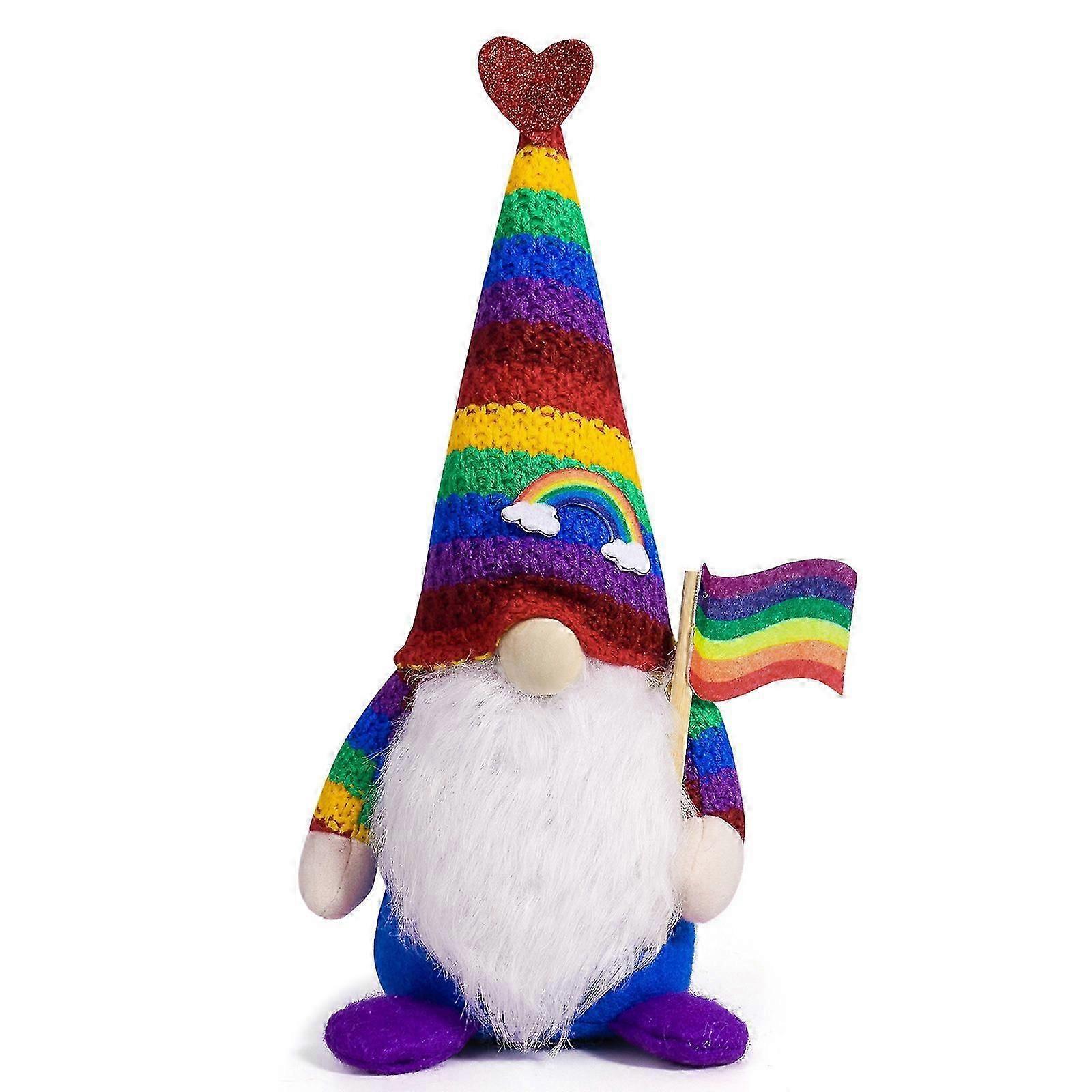 Unique No Face Plush Doll Ornament Colorful No Face Doll Accessory Plush