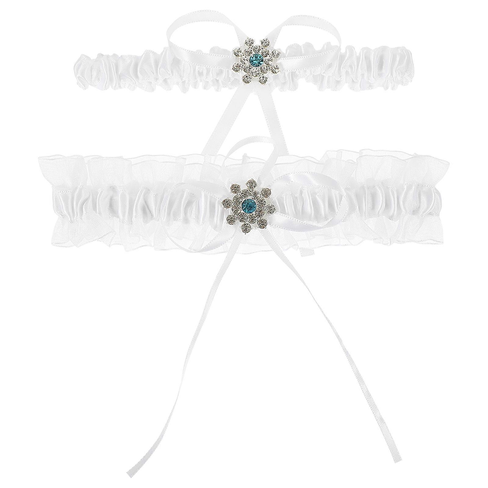 Circular Shape Wedding Bridal Garter Belt For Women With Stretchy Design Perfect For Special Occasions 1 Set