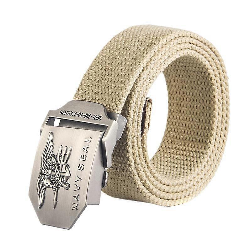 Navy blue canvas belt for men durable and comfortable adjustable mens accessory