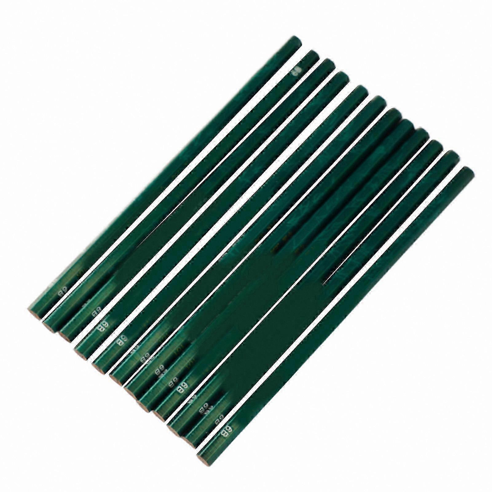 Graphite Sketching Pencils - Portable Drawing Set for Shading & Graphics, 6B, Durable & Resistant